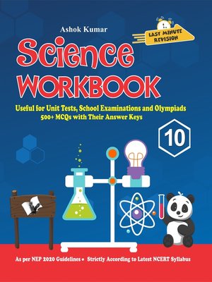 cover image of Science Workbook Class 10